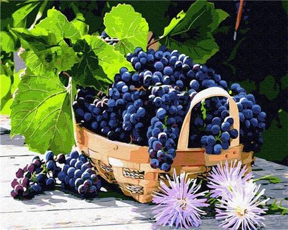 HUACAN Paint By Number Fruit Flower DIY Drawing Canvas Handpainted Pictures By Number Still Life Home Decoration    Home Decor Supply | Online Retail | ShoreShopper.com