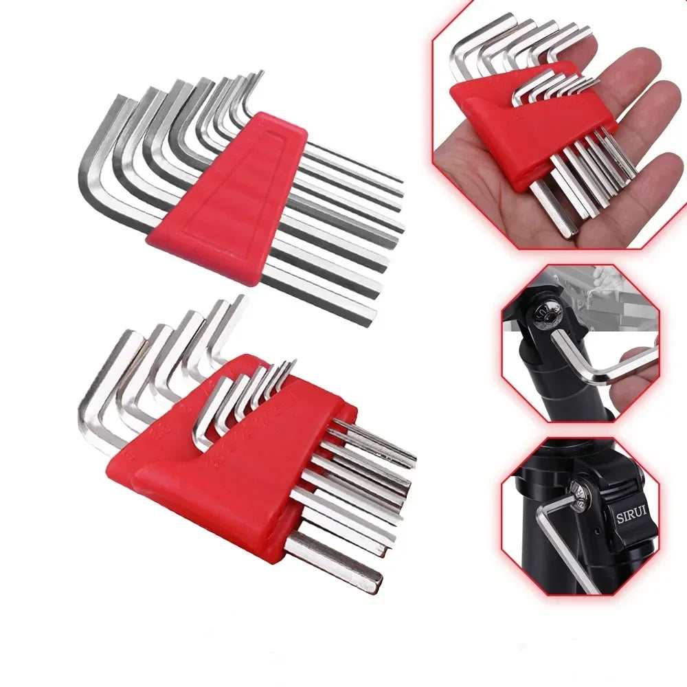 5/8/11 Pcs Metric Allen Wrench Set Inch Wrench L Wrench Keys Size Allen Key Short Arm Vehicle Repair Tool Set Home Hand Tools    Home Decor Supply | Online Retail | ShoreShopper.com