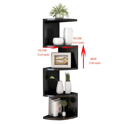 Corner Shelf - 5/2-Tier Corner Floating ShelvesWall Easy Assemble Wall Corner Shelves Bedrooms Living Room Decorations Bookcase    Home Decor Supply | Online Retail | ShoreShopper.com