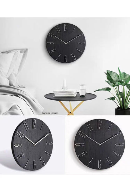 Nordic Style Home Wall Clock No Second Hand Simple Quartz 30"    Home Decor Supply | Online Retail | ShoreShopper.com