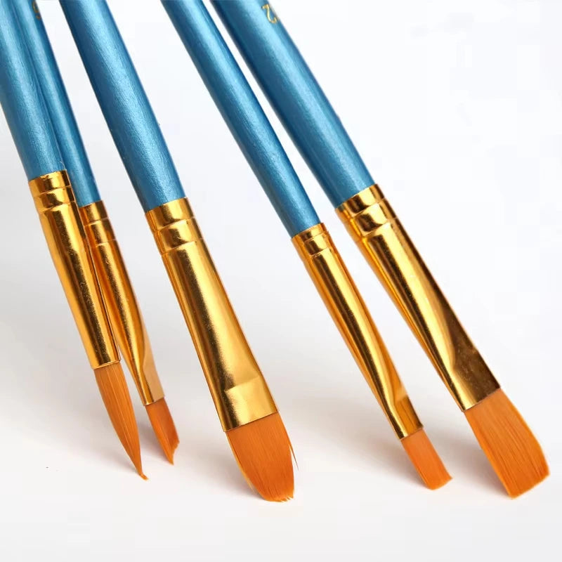 BOMEIJIA 10Pcs/Set Nylon Hair Paint Brush painting by numbers Tool brushes Watercolor Gouache Paint Brushes Drawing Art Supplies    Home Decor Supply | Online Retail | ShoreShopper.com