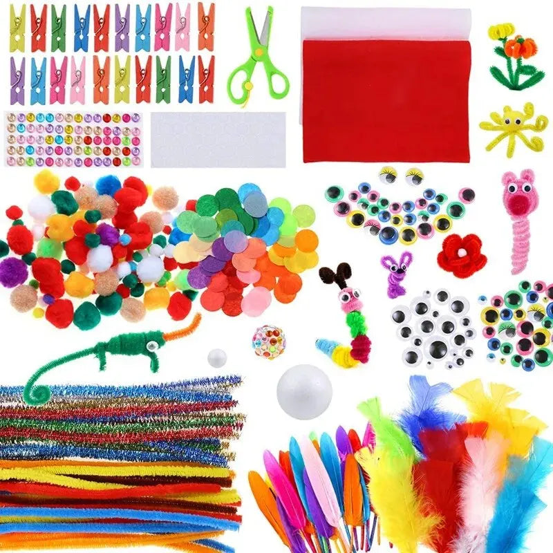 Arts and Crafts Supplies for Kids DIY Crafting School Kindergarten Homeschool Supplies Arts Set Toys for Children    Home Decor Supply | Online Retail | ShoreShopper.com