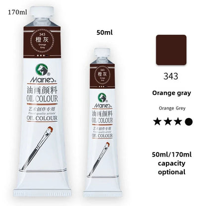 Marie's Oil Paint 170ML Oil Painting Art Creation Pigment Large Oil Paint Paint Single Commonly Used 24 Colors    Home Decor Supply | Online Retail | ShoreShopper.com