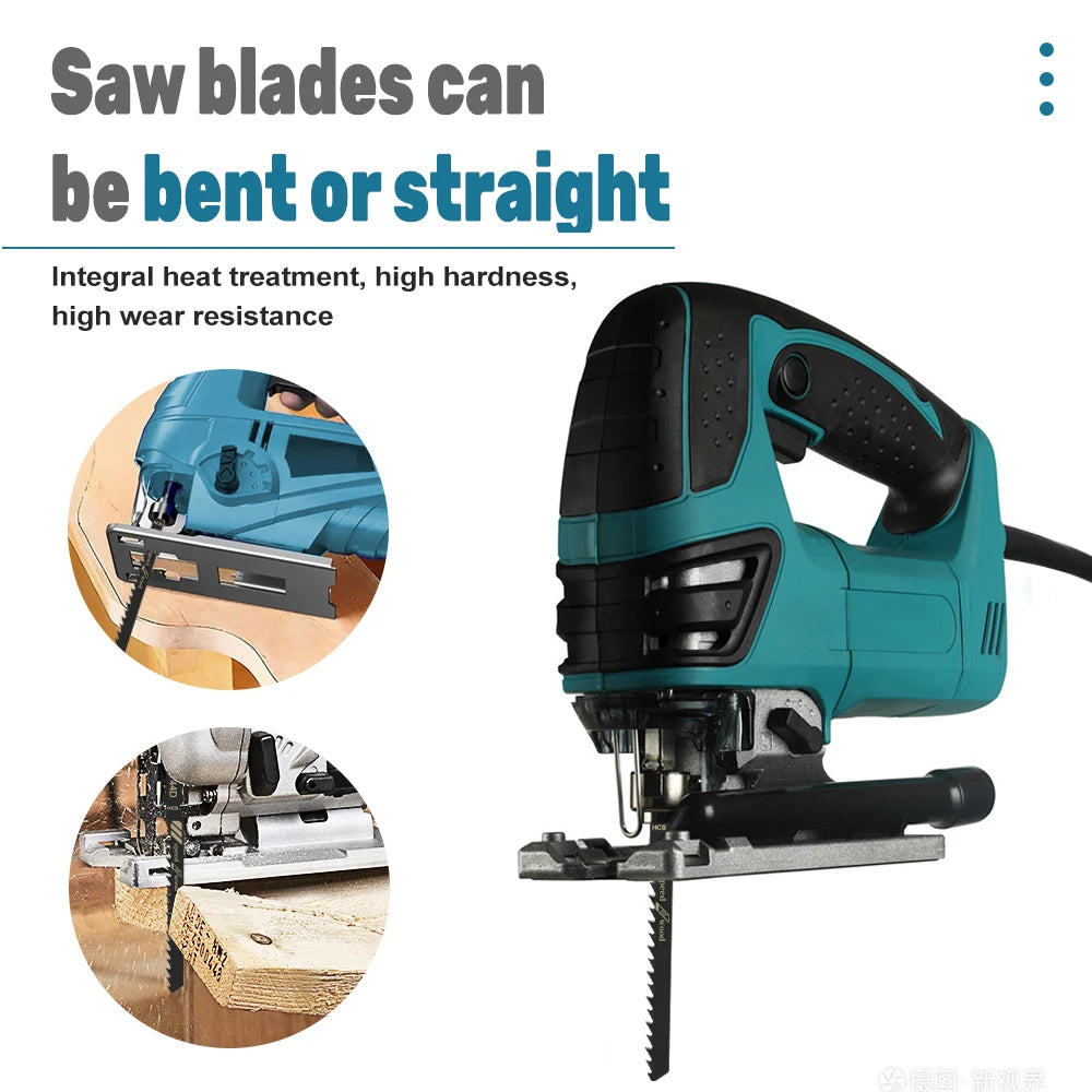 Jigsaw Blades Set T-Shank Jig Saw Blades for Wood Plastic and Metal Cutting Compatible as Bosch/DEWALT/RYOBI/One+/Makita - ShoreCo.Shop