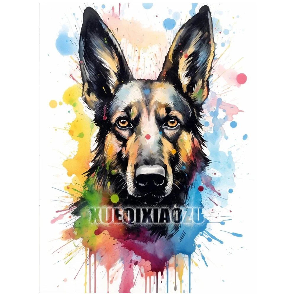 Animal Diamond Painting Graffiti Rhinestone Embroidery Dog Mosaic Cross Stitch Children Gift Art Handmade Home Decoration    Home Decor Supply | Online Retail | ShoreShopper.com