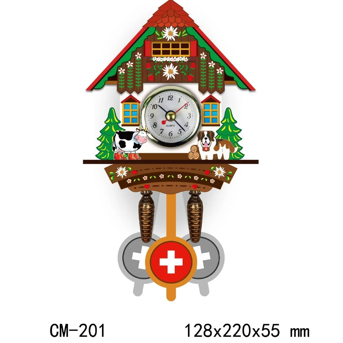 Wooden Hanging Wall Clock Bird Alarm Clock Cuckoo Clocks For Home Decoration Quartz Watch Decorative Home Decor    Home Decor Supply | Online Retail | ShoreShopper.com