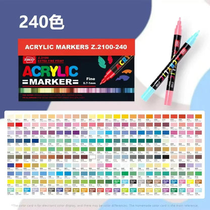 36-240 Acrylic Paint Markers, Waterproof & High Saturation for Wood,Metal,Plastic,Fabric,Glass,Ceramic Painting DIY Art Supplies    Home Decor Supply | Online Retail | ShoreShopper.com