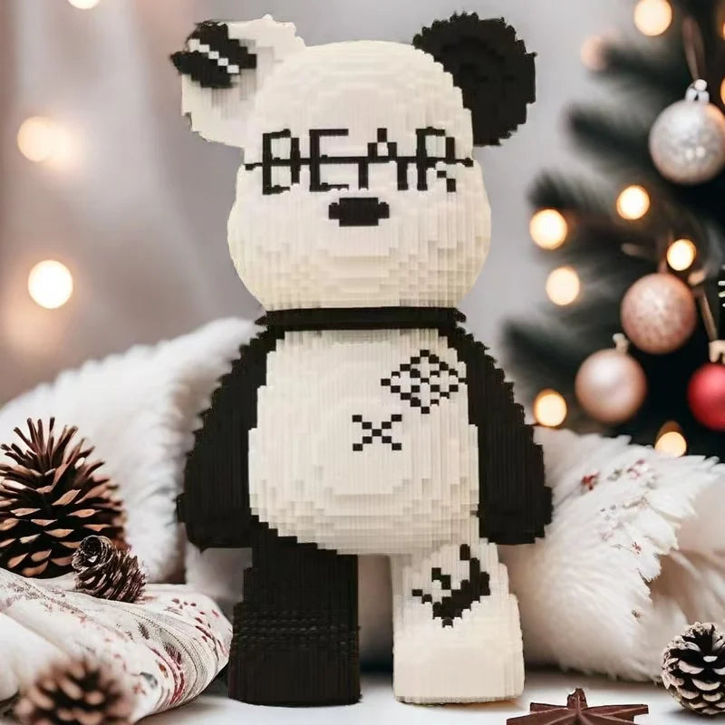 8653 Pieces of Fashionable Bear DIY Model Building Blocks, Designed for Young and Adults,    Home Decor Supply | Online Retail | ShoreShopper.com