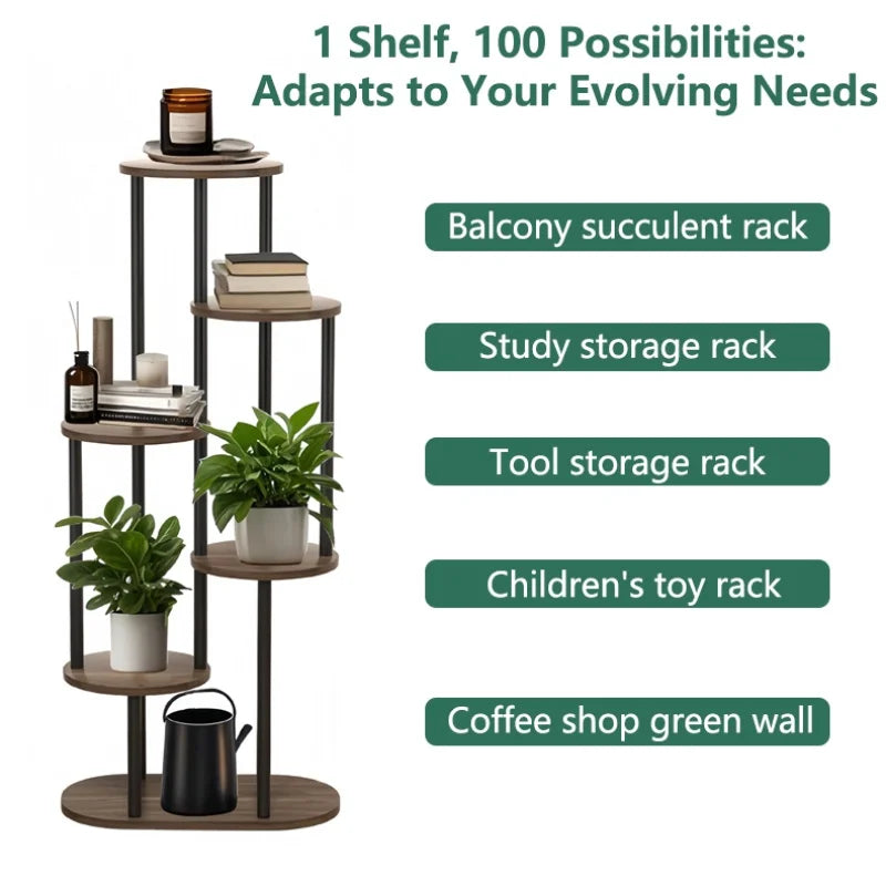 Plant Stand and Flower Stand Storage Shelf 4/5/6 Tier Flower Shelf Planter Rack Storage Organizer Display Indoor Garden Balcony    Home Decor Supply | Online Retail | ShoreShopper.com