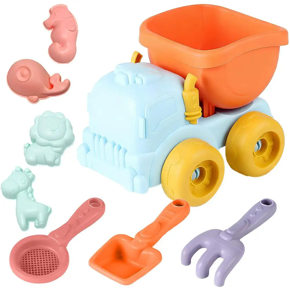 Children's Beach Toy Set, ATV, Sand Digging and Water Toy, Beach Bucket, Hourglass, Shovel, Beach Sand Play Tool Beach Toy    Your Coastal Marketplace | Shoreshopper.com