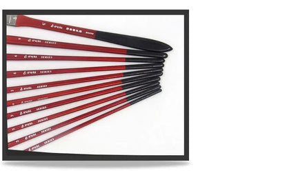 10 multi-functional artist paint brushes Bristle, wool, nylon hair Birch short rod acrylic oil painting gouache pens paint brush    Home Decor Supply | Online Retail | ShoreShopper.com