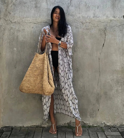 Beach Dress Tunic Cover up Embroidery Kaftan Saida de Praia Women Bikini Cover-up Pareo Sarong Beachwear    Your Coastal Marketplace | Shoreshopper.com