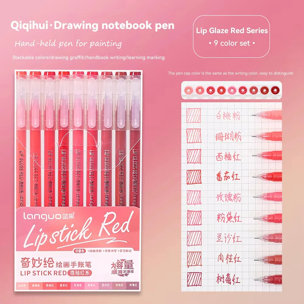 Languo 27-207 Colors Of One Set Drawing Handbook Pens Student DIY Graffiti Multi-Color Gel Pen Writing Marker Stationery    Home Decor Supply | Online Retail | ShoreShopper.com