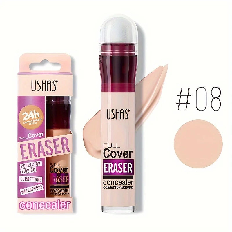 New Sponge Head Concealer for Dark Circles Freckles Acne Pigmentation and Blemishes Long Lasting Moisturizing Liquid Foundation - ShoreCo.Shop
