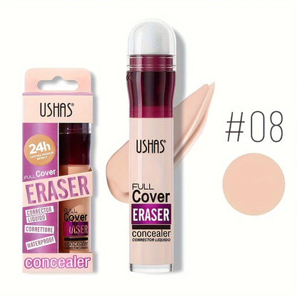 New Sponge Head Concealer for Dark Circles Freckles Acne Pigmentation and Blemishes Long Lasting Moisturizing Liquid Foundation - ShoreCo.Shop