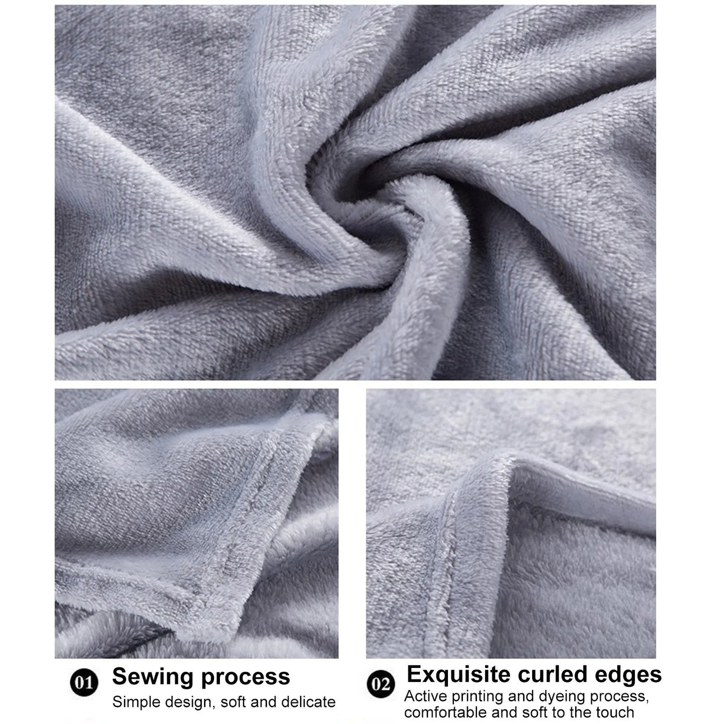 Soft Fuzzy Fleece Throw Blanket Twin Colorful Luxury Warm Cozy Couch Blanket Plush Microfiber Blanket For Bed Sofa Travel    Your Coastal Marketplace | Shoreshopper.com