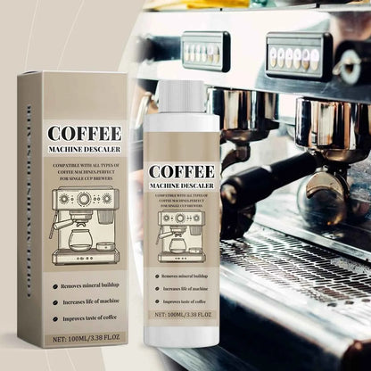 Coffee Machine Cleaning Solution Descaling Agent Get Cleaning All-Purpose Cleaner Kitchen Accessories 1 Bottle 100ml