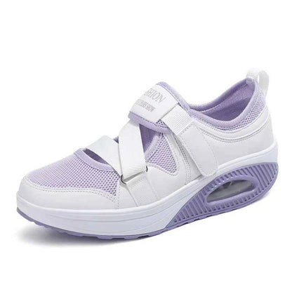 Women's Shoes 2022 Fashion Breathable Wedge Air Sneakers Lightweight Platform Sport Shoes Summer Woman Vulcanize Shoes