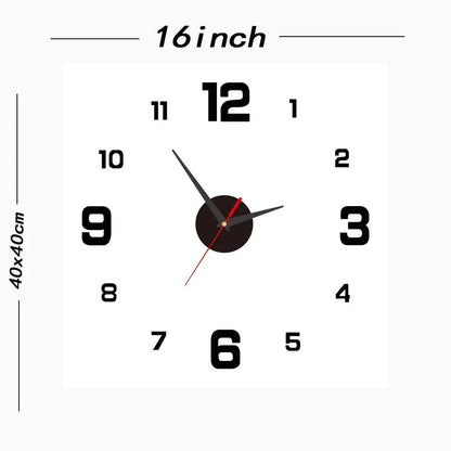 Children's Study Non-Ticking Wall Clock Luxury Silent Battery Operated Round Wall Clock for  Modern Simple Style Home Decor    Home Decor Supply | Online Retail | ShoreShopper.com