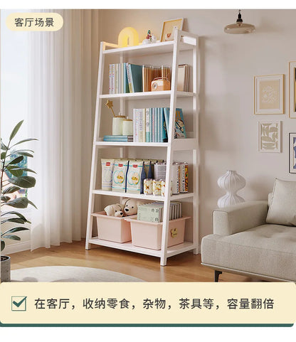 Household Multi-layer Wrought Iron Shelves Ins Wind Simple Floor Storage Display Cabinet Trapezoidal Shelf Bookshelf    Home Decor Supply | Online Retail | ShoreShopper.com