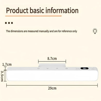 Touch Table Lamp Magnetic Desk Lamp Bulit-in Rechargeable Battery for Reading Cabinet Mirror Bedside Rechargeable Night Lights    Home Decor Supply | Online Retail | ShoreShopper.com