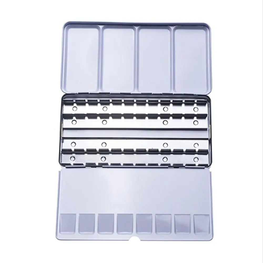Art Supplies Creative Empty Paint Palette Watercolor Storage Case Pigment Box Grids Slots Painting Tools Drawing Supplies    Home Decor Supply | Online Retail | ShoreShopper.com