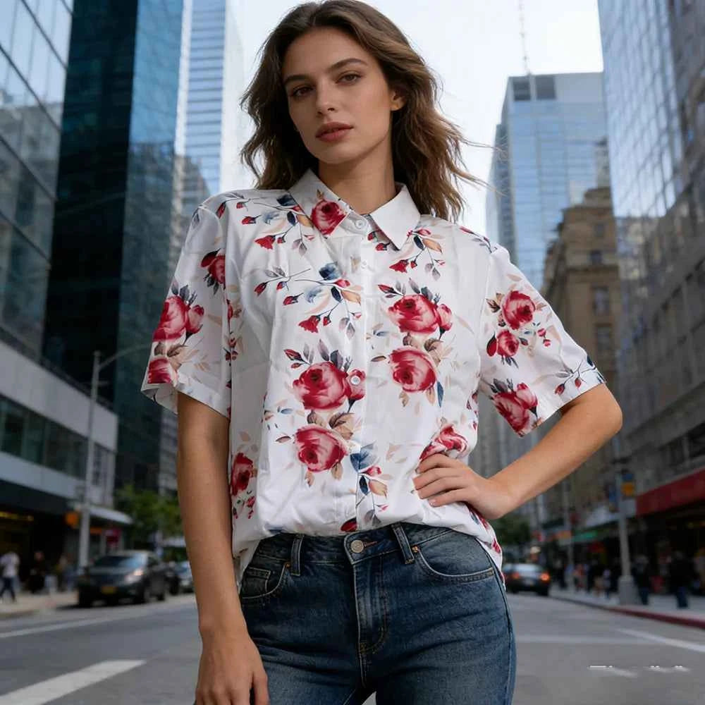 Women's Trendy Shirt, Urban Casual Fashion Top