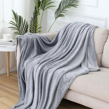 Fluffy Coral Velvet Blanket Flannel Plush Comfortable Thickened and Warm Soft Sofa Throw Blanket for Air-Conditioned Room Luxury    Your Coastal Marketplace | Shoreshopper.com