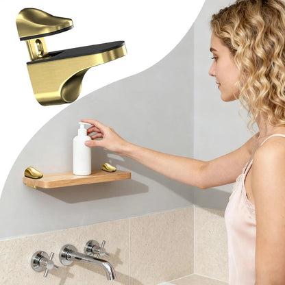 Shelf Brackets Adjustable Shower Glass Shelf Brackets Holder Parts Holder Support Clip Hardware for Wood Acrylic Cabinet Bar    Home Decor Supply | Online Retail | ShoreShopper.com
