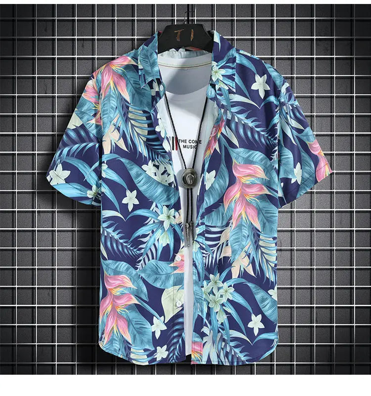 Beach Clothes For Men 2 Piece Set Quick Dry Hawaiian Shirt and Shorts Set Men Fashion Clothing Printing Casual Outfits Summer    Your Coastal Marketplace | Shoreshopper.com
