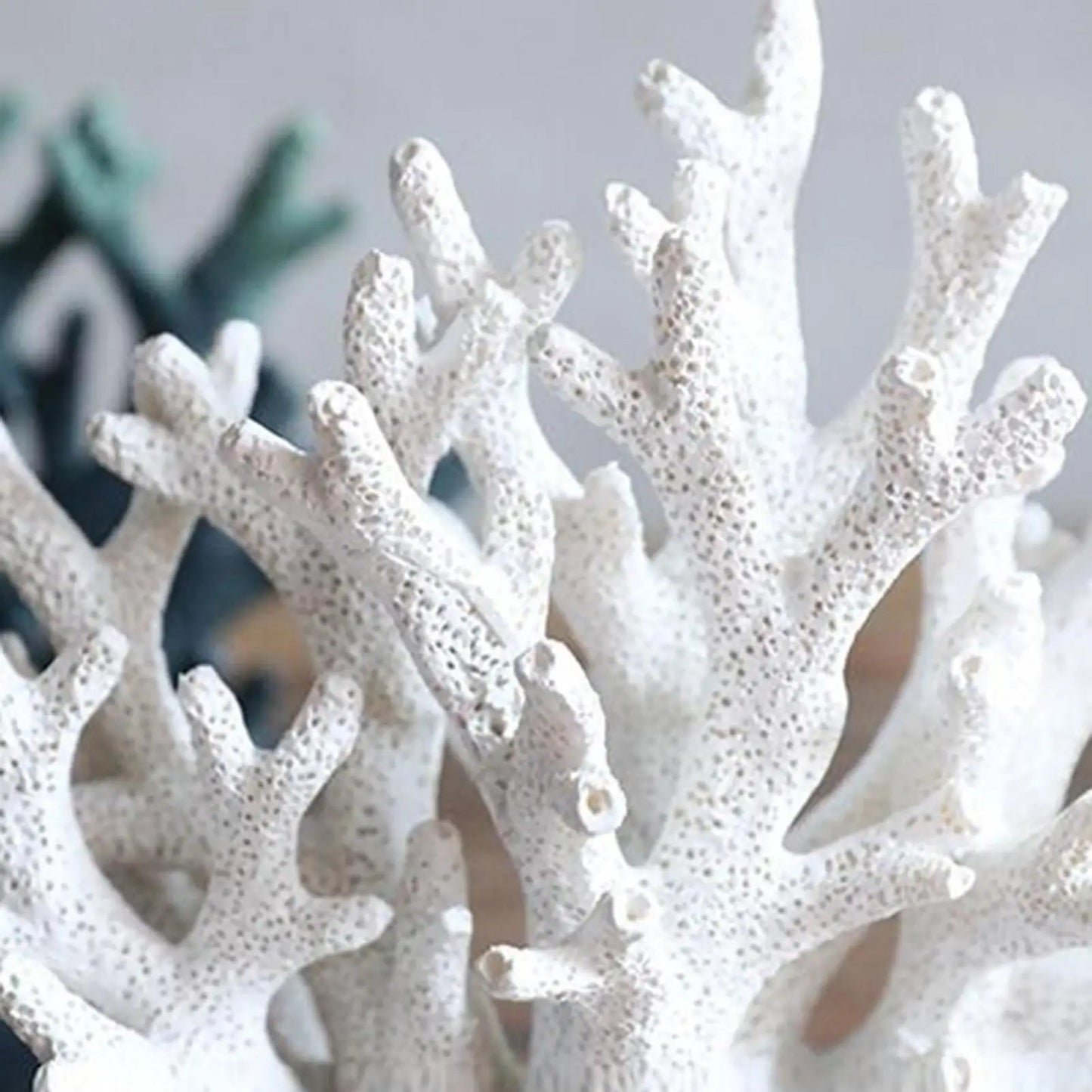 Realistic Coral Resin Statue Sea Themed Coastal Home Decor for Living Room Entrance, Nautical Wine Cabinet Courtyard Decor    Your Coastal Marketplace | Shoreshopper.com