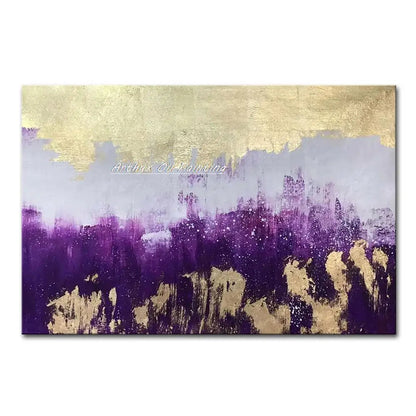 Arthyx,Handpainted Texture Abstract Golden Oil Paintings,Modern Canvas Art Large Wall Pictures Living Room Decor Home Decoration    Home Decor Supply | Online Retail | ShoreShopper.com