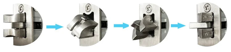 3D Face Recognition Unlock Digital Door Lock With Camera FIngerprint Password Unlock Keyless Electronic Door Lock - ShoreCo.Shop