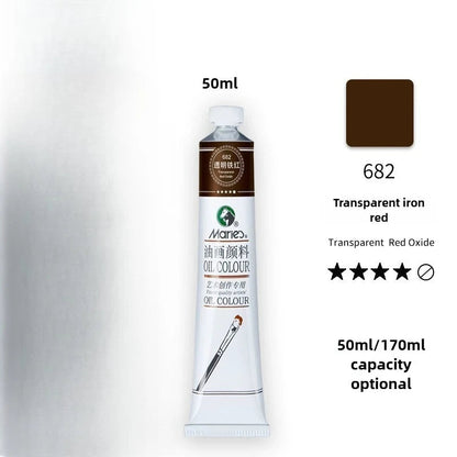 Maries Oil Paint 50ML Oil Painting Art Creation Pigment Large Oil Paint Paint Single Commonly Used 24 Colors    Home Decor Supply | Online Retail | ShoreShopper.com