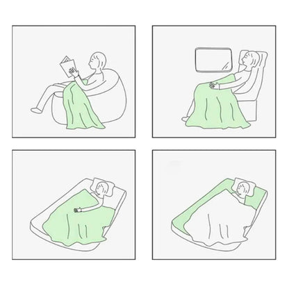 Throw Blanket for Couch Flannel Fleece Throw Blanket Machine Washable 70 * 100cm Bed Blanket Warm Plush Blanket for Bedroom    Your Coastal Marketplace | Shoreshopper.com