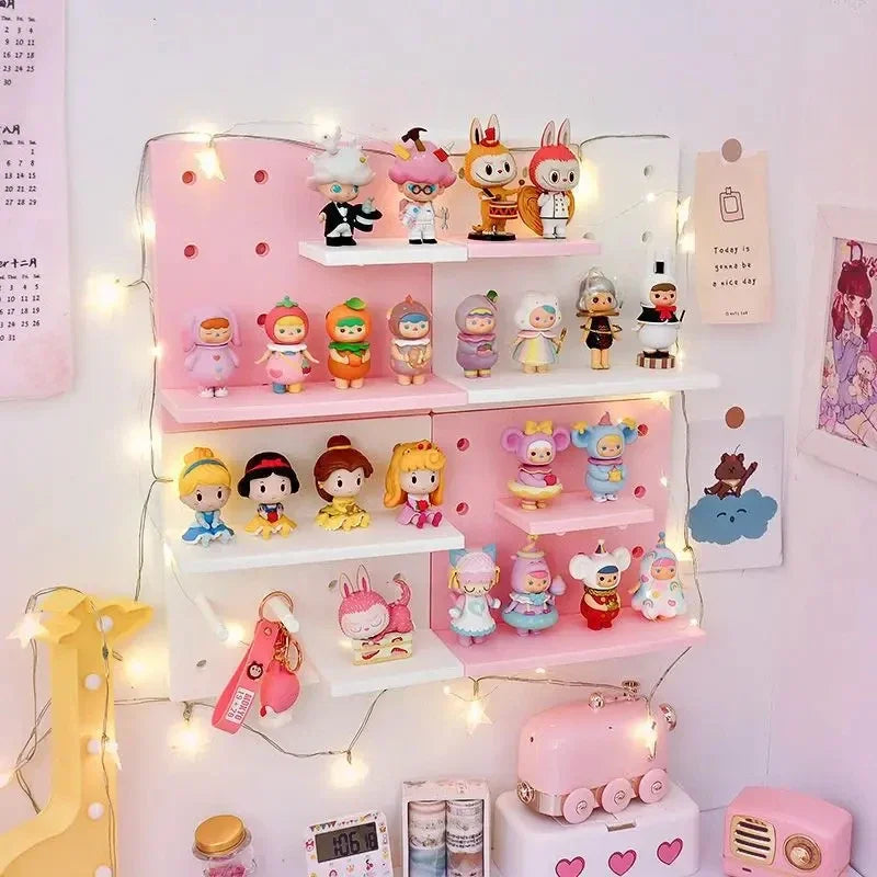 Home Decor Wall Shelves Decoration Hole Board Wall Storage Rack Storage Shelf Kitchen Bedroom Hanging Wall Shelves Wall Decor    Home Decor Supply | Online Retail | ShoreShopper.com