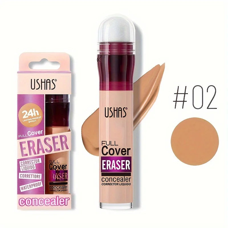 New Sponge Head Concealer for Dark Circles Freckles Acne Pigmentation and Blemishes Long Lasting Moisturizing Liquid Foundation - ShoreCo.Shop