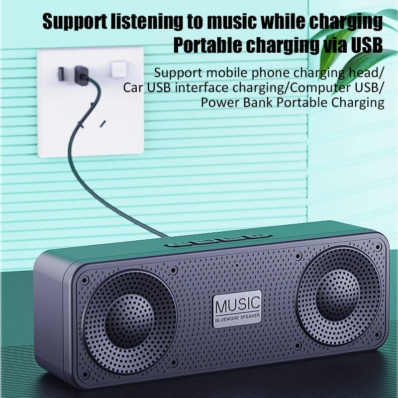 S18 Wireless Creative Bluetooth Smart Speaker Mobile Phone Audio Computer Subwoofer Outdoor Convenient Radio    Home Decor Supply | Online Retail | ShoreShopper.com