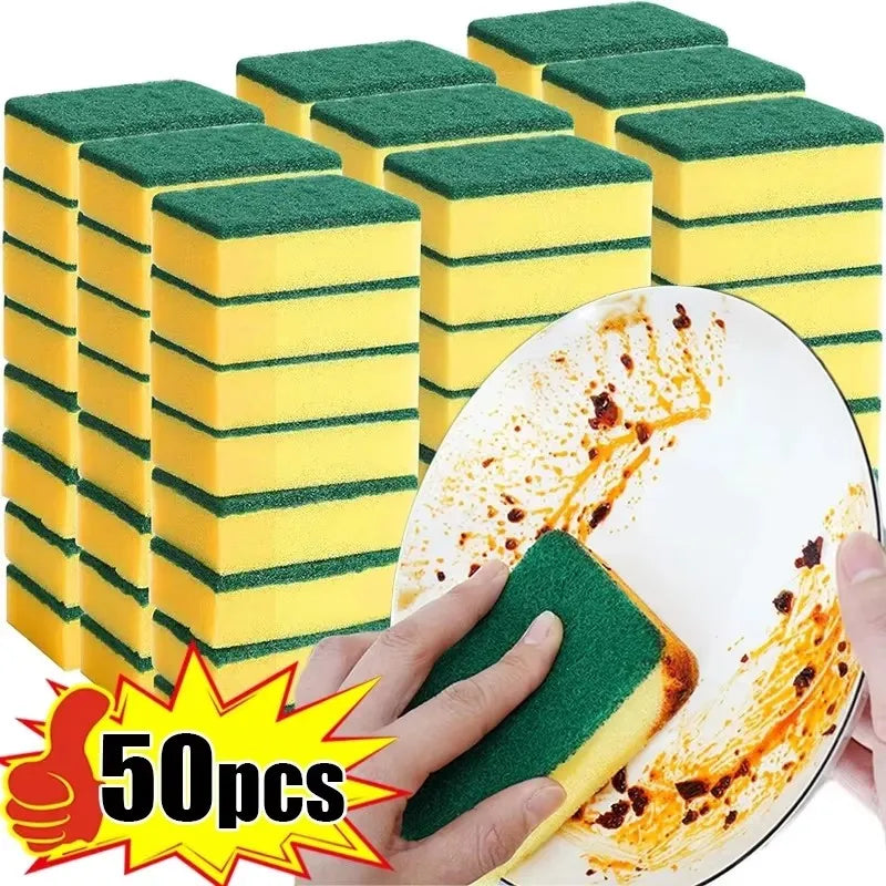Highly absorbent double-sided sponge magic cleaning pot rust sponge cleaning brush kitchen cleaning tool    Home Decor Supply | Online Retail | ShoreShopper.com