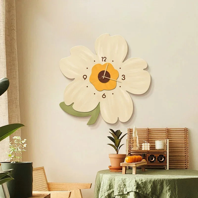 Light Decorative Clock Hanging Restaurant Simple Creative Crystal Porcelain Wall Hanging Clock Quiet Room Clock    Home Decor Supply | Online Retail | ShoreShopper.com