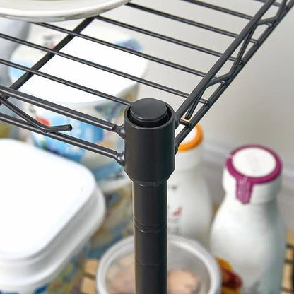 Detachable Storage Rack Corrosion Resistant 3 Tiers Strong Load Bearing Adjustable Shelf for Kitchen Bathroom Book Spice Storage    Home Decor Supply | Online Retail | ShoreShopper.com