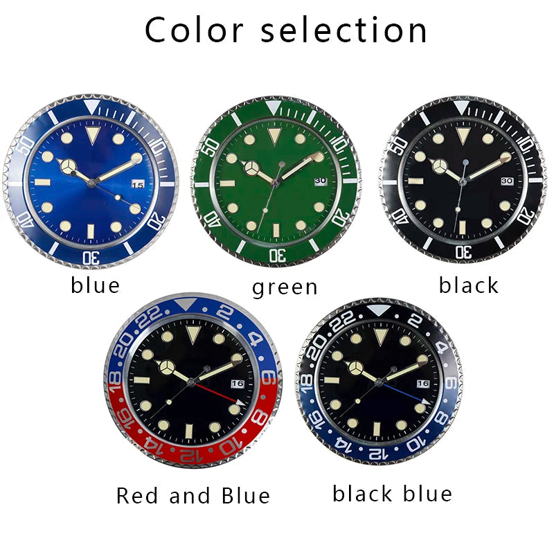 Metal Creative Art Design Digital Luminescent Clock 13"    Home Decor Supply | Online Retail | ShoreShopper.com
