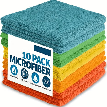 5/10/20pcs Kitchen Towel, Ultra-fine Fiber Light Gray Cleaning Cloth Set, Absorbent, Soft And Stain-removing Cloth    Home Decor Supply | Online Retail | ShoreShopper.com