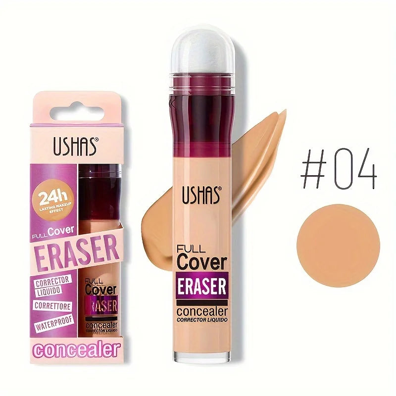 New Sponge Head Concealer for Dark Circles Freckles Acne Pigmentation and Blemishes Long Lasting Moisturizing Liquid Foundation - ShoreCo.Shop