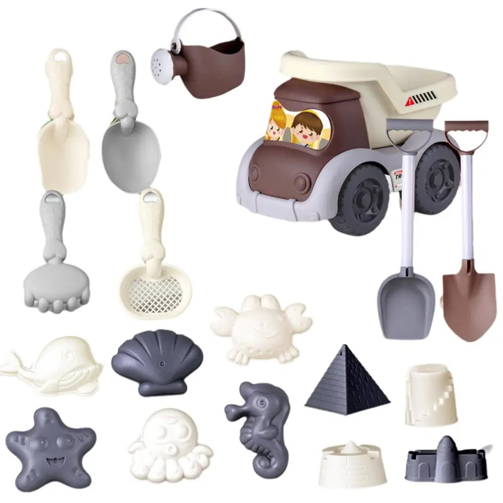 Children's Beach Toy Set, ATV, Sand Digging and Water Toy, Beach Bucket, Hourglass, Shovel, Beach Sand Play Tool Beach Toy    Your Coastal Marketplace | Shoreshopper.com