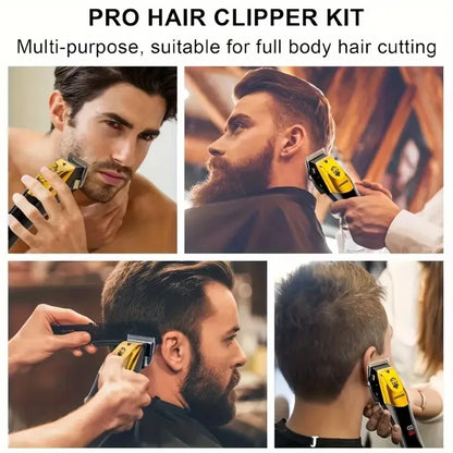 Adjustable Hair Trimmer T9 Vintage Hair Clipper Electric Beard Trimmer Hair Length Adjustable Haircut Machine Kit Boyfriend Gift - ShoreCo.Shop