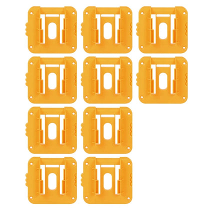 5/10PCS Battery Holder Stand for Dewalt 18V 20V Li-ion Battery,Wall Mount Battery Dock Storage Rack for Dewalt DCB182 DCB203 - ShoreCo.Shop