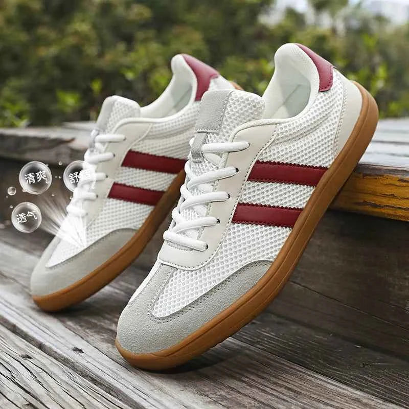 Women Tennis Sneakers Flats Ladies Fashion Men Lace-up Vulcanized Shoes Autumn Outdoor Trainers Student Board Shoes Footwear