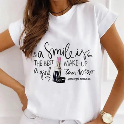 Paris Tower Print Short Sleeve Casual Women's Round Collar T-shirt Graphic T Shirts  Shirts for Women Clothes Oversized T Shirt    Home Decor Supply | Online Retail | ShoreShopper.com