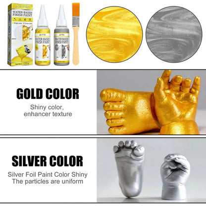 30ml Gold Paint Metallic Acrylic Paint Waterproof Not Faded For Statuary Coloring DIY Hand Clothes Painted Graffiti Pigments    Home Decor Supply | Online Retail | ShoreShopper.com